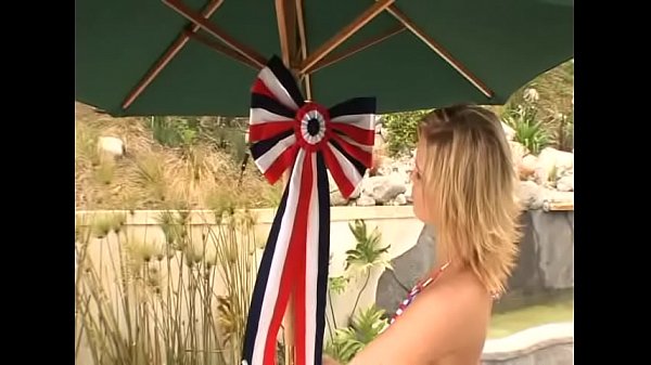 Horny man packs peanut butter young blonde floozie Sasha Knox